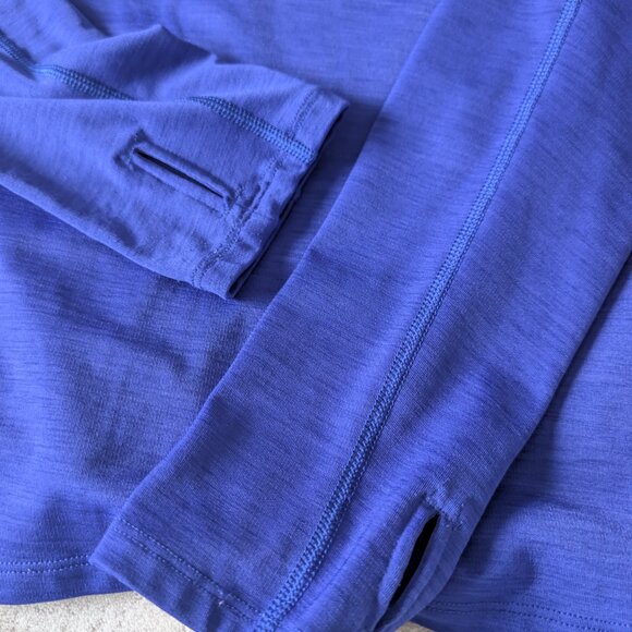 3/$30 Quarter zip lined long sleeve athletic top - Picture 5 of 6